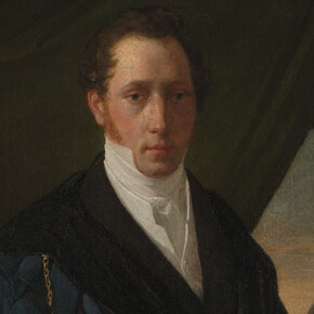 P.V. Basin, Portrait of S.F. Shchedrin, 1822. Courtesy of Tretyakov Gallery