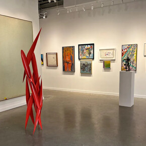 Various artists, A tribute to André Emmerich, exhibition view. Courtesy of Lincoln Glenn Gallery