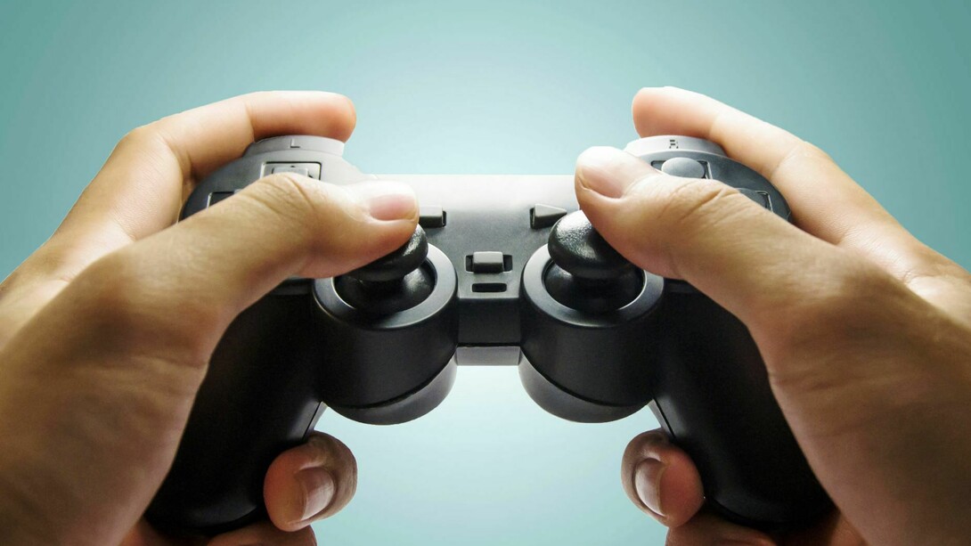 Mando de una consola de videojuegos