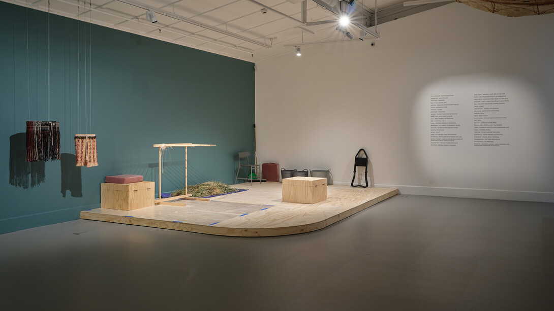 Lalaga, exhibition view. Courtesy of Govett-Brewster Gallery