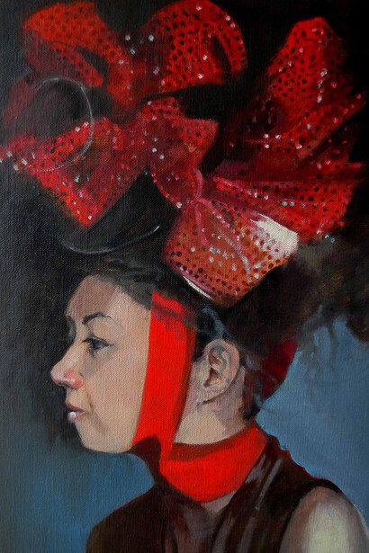 Red Ribbons by Alexandra Gardner