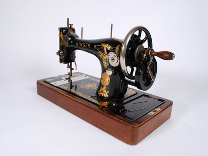 Isaac Singer empezó a fabricar su máquina de coser en 1850