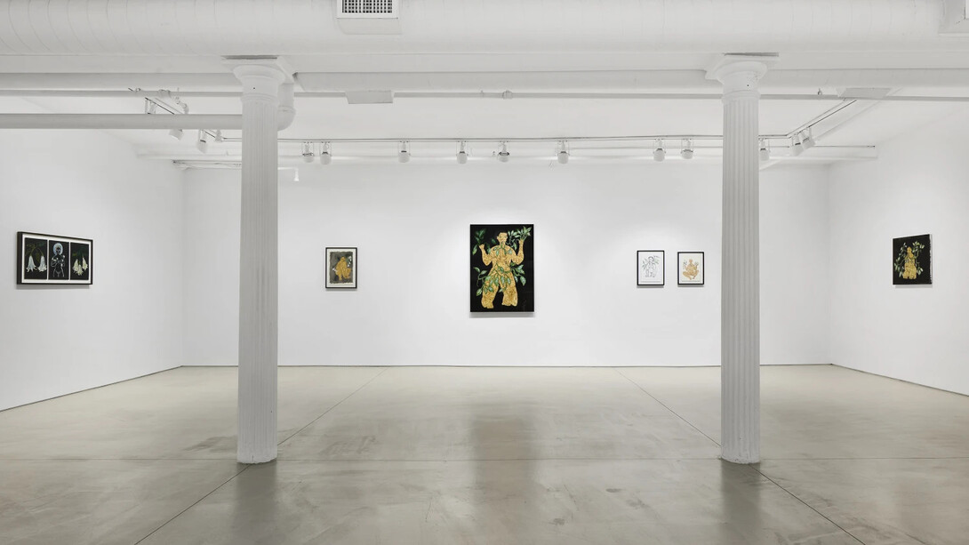 Rosana Paulino, Diálogos do dia e da noite (Dialogues of the day and of the night), exhibition view. Courtesy of Mendes Wood DM