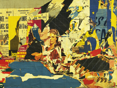 Jacques Villeglé, 122 rue du Temple, 1968 