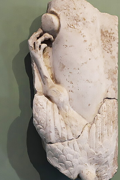 Stymphalian birds at the Musée Saint-Raymond, located in Villa Chiragan, offering a glimpse into ancient mythology and artistry