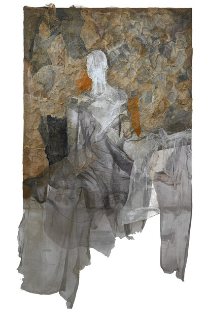Alaziz Atef, Throne, 2026. Courtesy of Zawyeh Gallery