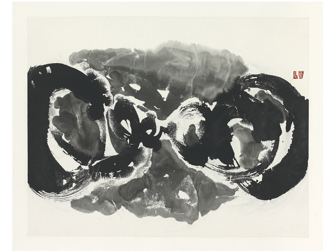 Ma Desheng, Untitled, 1987, Ink on Chinese paper, 69 x 85 cm (27 x 33 in)