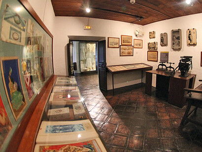 Imprenta, Exhibition view. Courtesy of Museo Unicaja de Artes y Costumbres Populares
