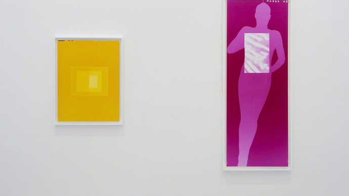 David Benjamin Sherry, Exhibition view. Courtesy of Salon 94