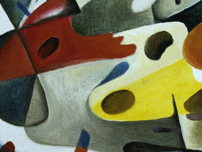 Georg Meistermann (1911–1990), Luftkampf, 1952