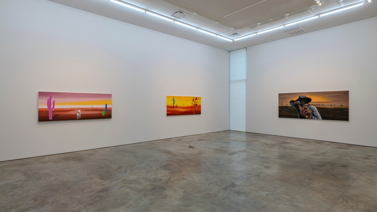 Miguel Angel Rios, Merged with vastness, exhibition view. Courtesy of Sicardi | Ayers | Bacino Gallery