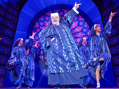 Monjas bailando en Sister Act