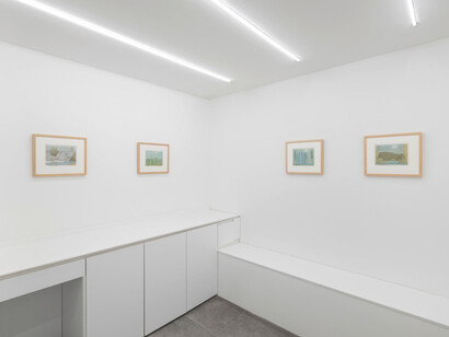 John Dilg, Perpetual world, exhibition view. Courtesy of Galerie Eva Presenhuber