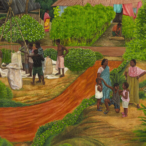 Santanu Debnath, Palli. Courtesy of Vadehra Art Gallery