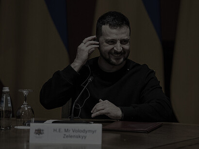The visit of Ukraine's President Volodymyr Zelensky to Latvia on January 11, 2024