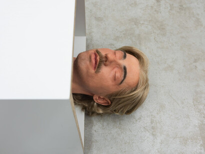 Dominik Štibernik, Selfie, exhibition view. Courtesy of MG+MSUM