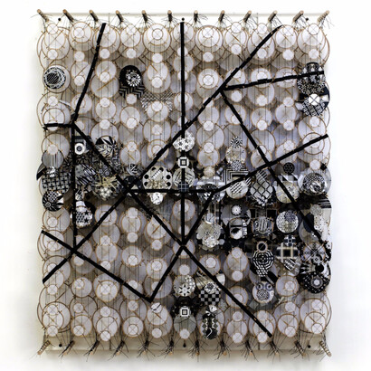 Jacob Hashimoto. Courtesy of Anglim Gilbert Gallery