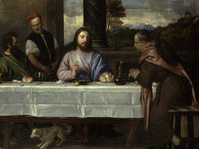 «Cena en Emaús» (1530-1535), Tiziano
