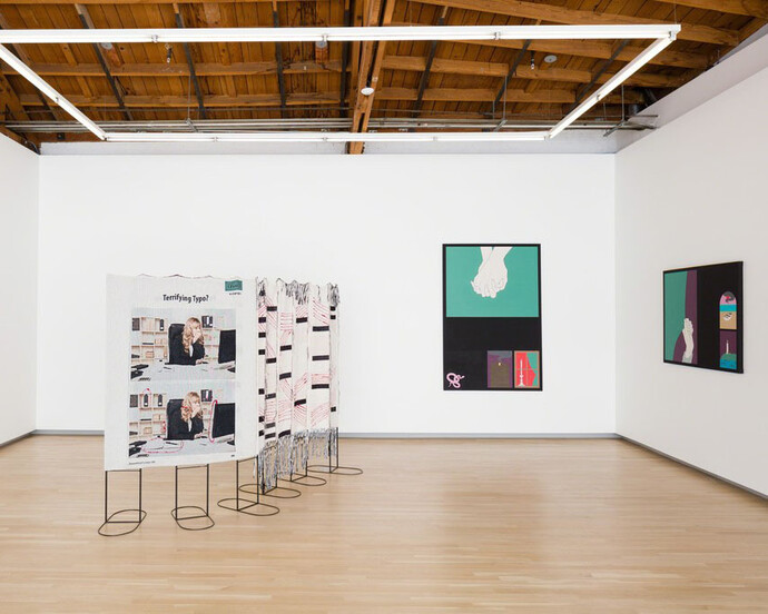 Broken Language, Exhibition view. Courtesy of Shulamit Nazarian