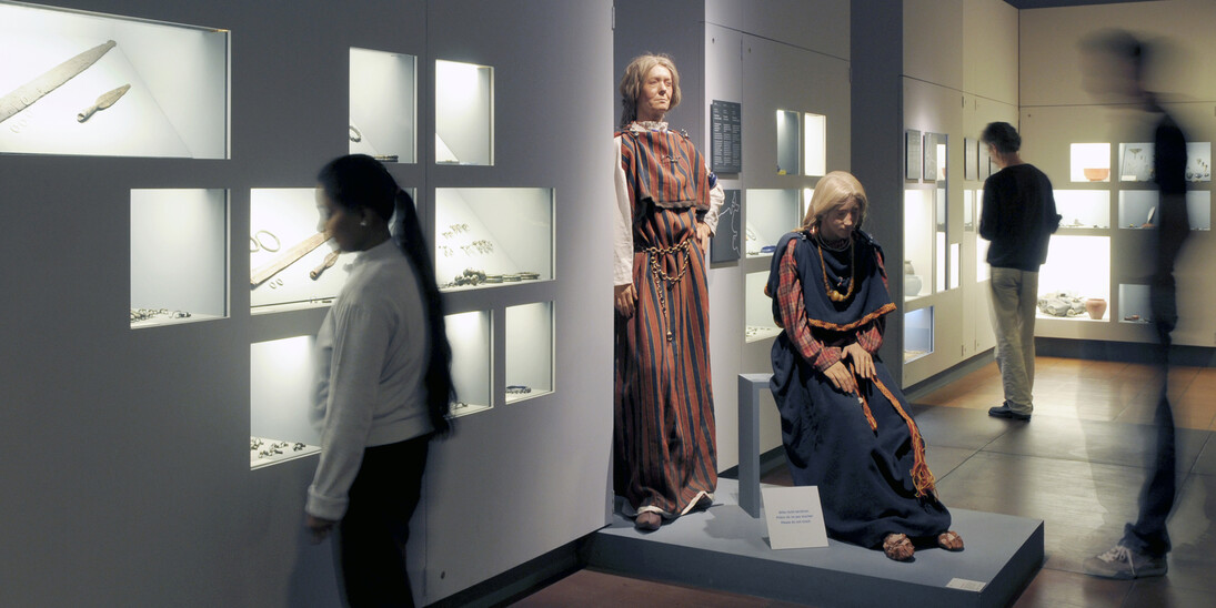 A glance around the exhibition “Stone Age, Celts, Romans”
© Bernisches Historisches Museum, Bern. Photograph Christine Moor