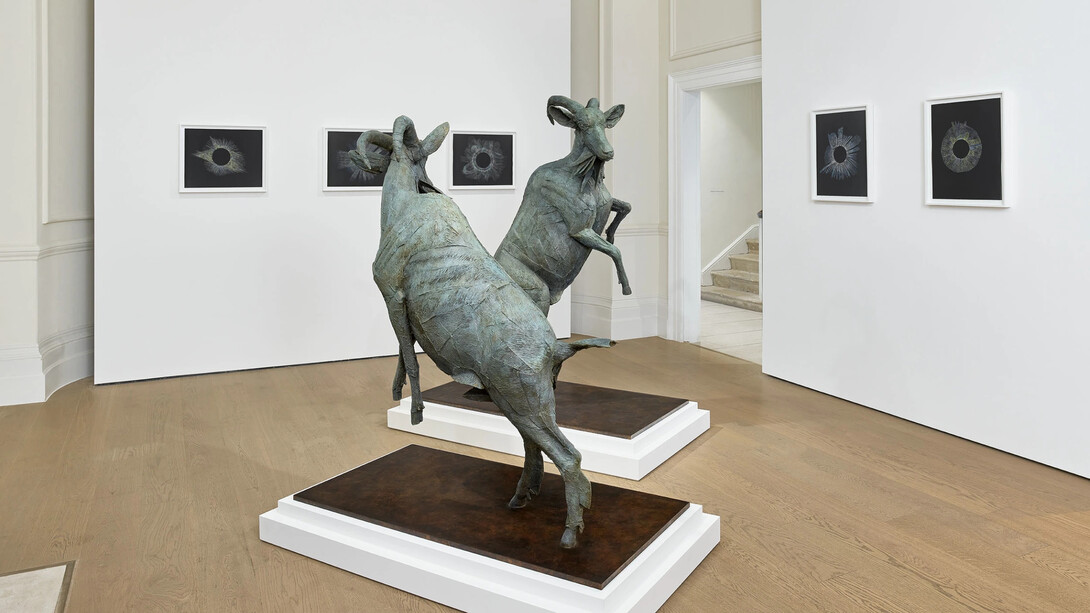 Kiki Smith, exhibition view. Courtesy of Timothy Taylor Gallery