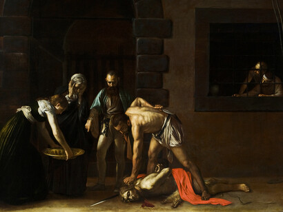 La decapitación de San Juan Bautista, 1608, Caravaggio