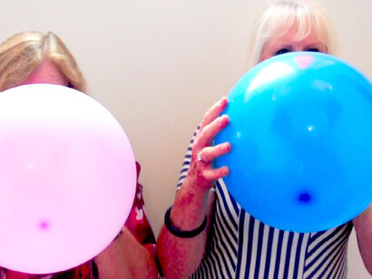 Writing in the rain. Courtesy of NGV 