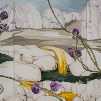 April Street and Becca Mann (detail). Courtesy of James Fuentes Gallery