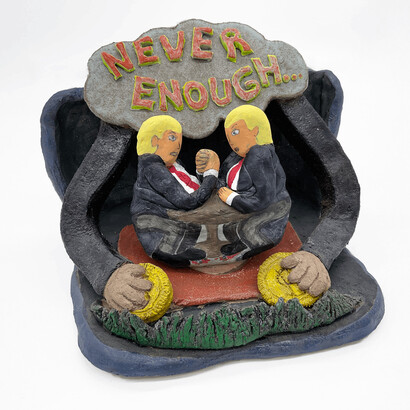 Aubrey Ingmar, Never Enough. Courtesy of the artist and Belong Gallery