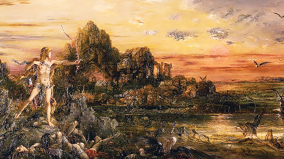 Gustave Moreau, Hercules and the Stymphalian Birds