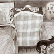 Juan Pérez Agirregoikoa, Drawing of the series ¿Queréis un amo? ¡Lo tendréis!, 2012, Charcoal on paper, 100 x 75 cm, Photography: Joaquín Cortés/Román Lores @ Juan Pérez Agirregoikoa