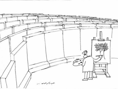 Abdul Raheem Yassir, miscellaneous cartoons, 2003-2013, ink on paper, courtesy of the artist and RUYA Foundation