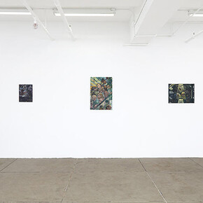 Erin Milez, Everything the light touches, exhibition view. Courtesy of Monya Rowe Gallery
