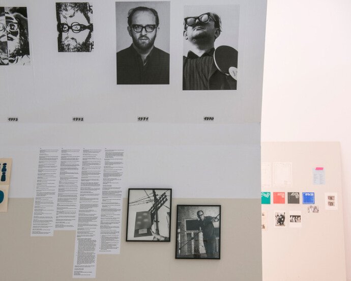 Július Koller, Exhibition view. Courtesy of Museion