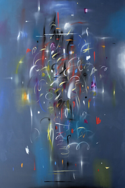 Curtis Ripley, Evening symphony (detail), 2022. Courtesy of William Turner Gallery