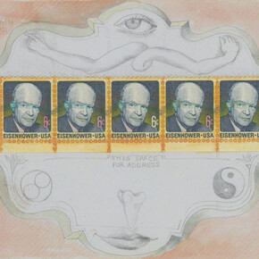 Keith A. Smith, Eisenhower 2; 8 PM, 20 Aug 1972, 1972. Courtesy of Bruce Silverstein Gallery