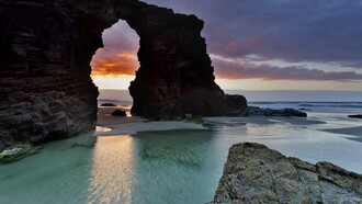 Ribadeo, Luego. Playa de las Catedrales