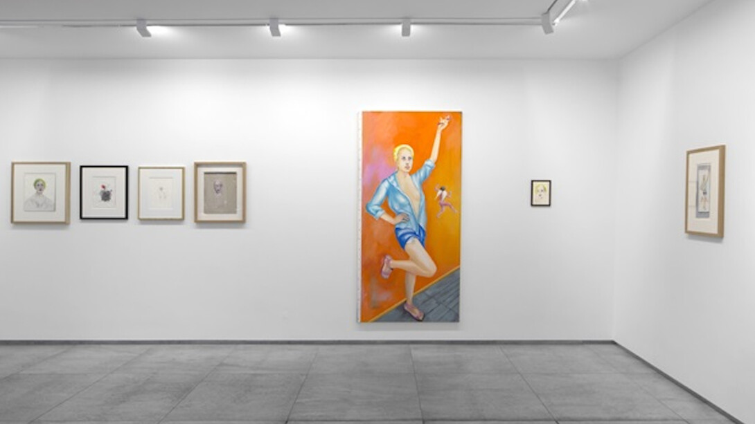 Martial Raysse. La Belle Jeune, Exhibition view. Courtesy of Galerie kamel mennour