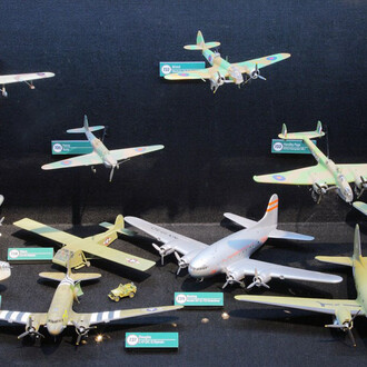 Holtgrewe WWII Model Collection. Courtesy of The Museum of Flight 