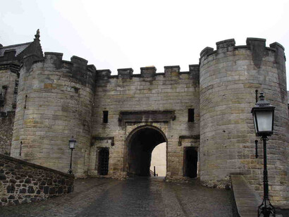 Stirling. Entrada al castillo