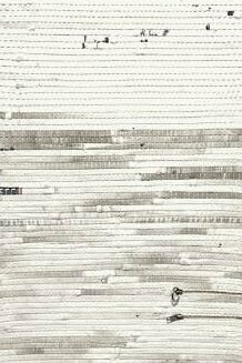 Mariona Berenguer, Overall 15 (Kurt) (detail), 2023, Overalls, cotton thread, and stainless steel, 47 5/8 x 19 1/4 x 1 in 121 x 49 x 2.5 cm. Courtesy of Pablo's Birthday