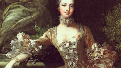 Francois Boucher – Portrait of Madame de Pompadour, 1759