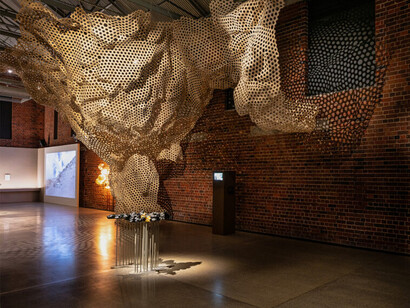 Various artists, Reverse futures, exhibition view. Courtesy of Joburg Contemporary Art Foundation