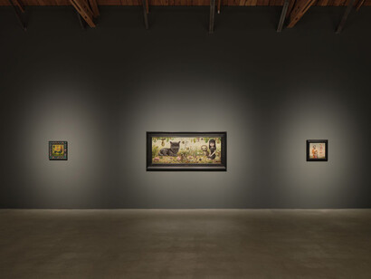 Mark Ryden, Eye am, exhibition view. Courtesy of Perrotin Gallery