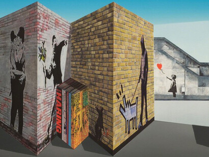 Patrick Hughes. Courtesy of Alon Zakaim Fine Art