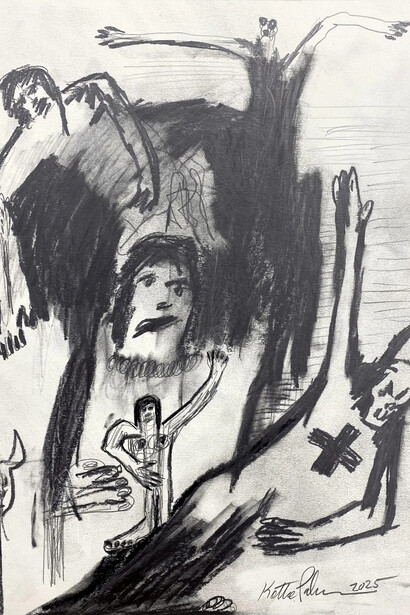 Kottie Paloma, A savage kind of grace. Per gentile concessione di Andrea Festa Fine Art