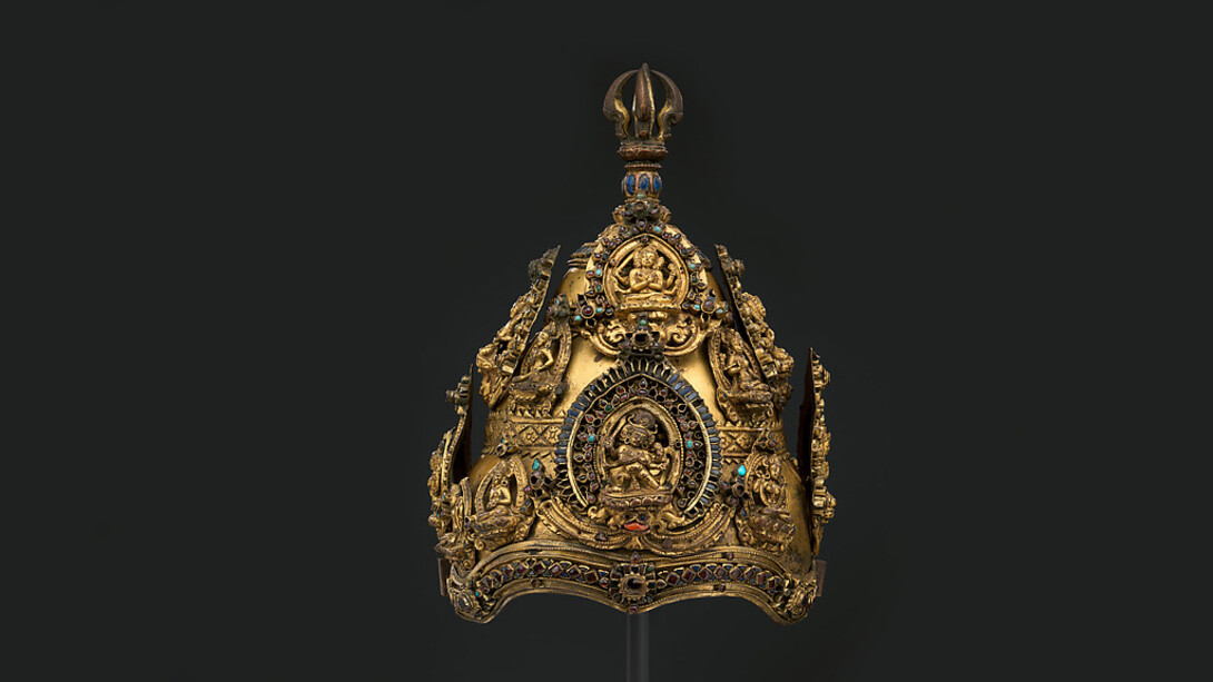 Crowns of the Vajra Masters. Courtesy of MET