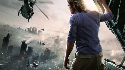 Brad Pitt en una imagen de la película "Guerra Mundial Z"