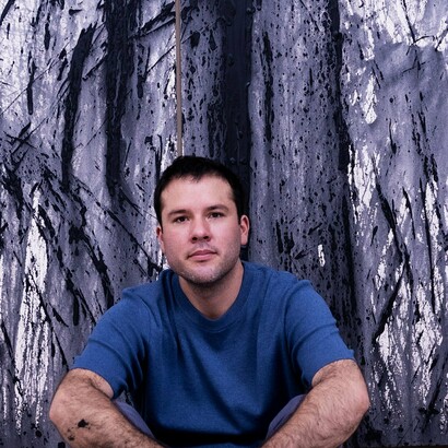 Santiago Parra in His Studio. Courtesy of JD Malat Gallery