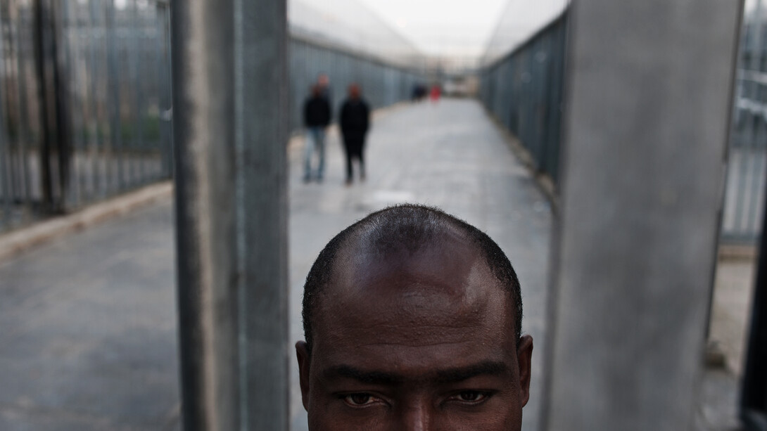 Giulio Piscitelli, Centro Detenzione Immigrati di Ponte Galeria